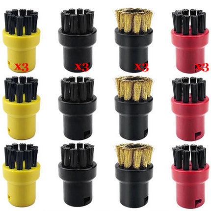 Suitable for Kaichi Steam Engine Accessories Small Round Brush Copper Brush Brush Head Roller Brush Ka He Steam Engine Accessories SC Mop