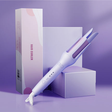 Cross-Border Portable Electric Negative Ion Non-Hot Hair Care Water Ripple Automatic Curling Iron 28mm Large Wave Curling Iron