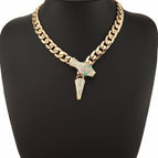 Golden (Green Eyes)-Snake Bracelet