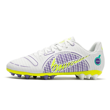 Cross-Border football shoes tf broken nails artificial turf AG nails leather feet boys and girls children young students competition training shoes
