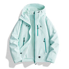 Unisex velvet green-single jacket / XS