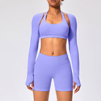 Single piece shawl/periwinkle/periwinkle / XS