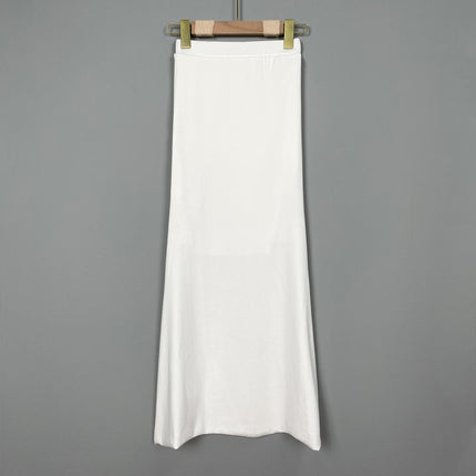 South Korea Dongdaemun women's new tight large figure elegant sexy high waist sheath fishtail skirt long skirt
