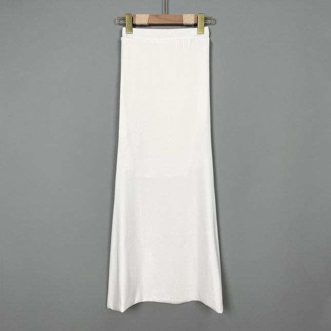 South Korea Dongdaemun women's new tight large figure elegant sexy high waist sheath fishtail skirt long skirt