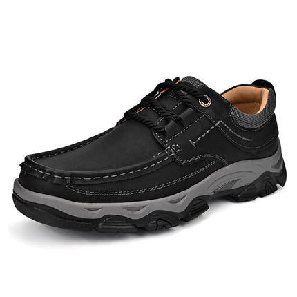 Cross-border foreign trade explosions men's shoes autumn new retro thick-soled tooling shoes dad shoes men's fashion casual leather shoes