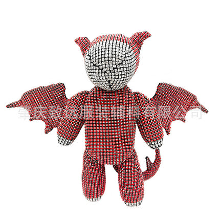 Exquisite Fashion Sparkling Diamond Wings Small Dragon Bag mini mini Bag Rhinestone Decoration Bag