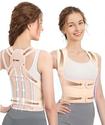 Cross-Border Amazon Best-Selling Men's and Women's Back Correction Breathable Posture Correction Belt Beibijia Anti-Hunchback Sitting Posture Correction Belt