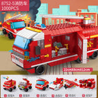 8752-5 fire truck 1000pcs