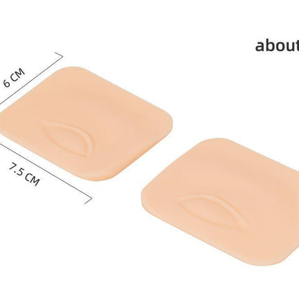 Embroidery Silicone Eyebrow Eye Exercise Leather Stereo Exercise Paste 3D Exercise Leather Novice Exercise Eyebrow Module