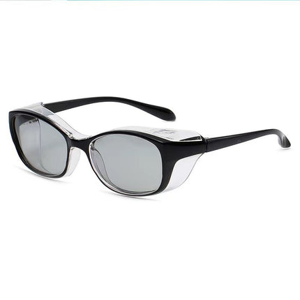 Anti-fog goggles men's and women's anti-wind sand anti-pollen anti-droplet riding color changing goggles anti-blue light protective goggles