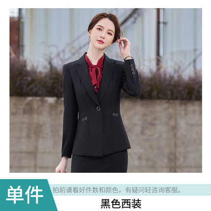 Amazon European and American Cross-Border Popular Commuter Foreign Trade Women's Blazer Professional Pants Dress Two-Piece Suit
