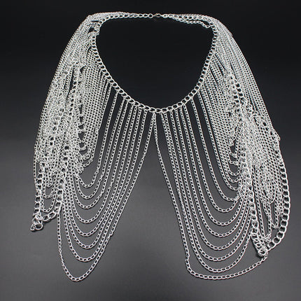 New Multi-layer Women's Sexy Shoulder Chain Women's Beach Bikini Clothing Accessories Body Chain Necklace