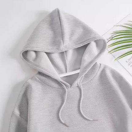 Fashion Joker Hoodie Back Leaf Plant Print