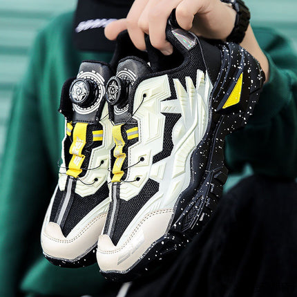 Sports Shoes Shoes Men's 2025 Autum Men's Thick-Soled Sports and Leisure Popular Trbottomy Brand Hong Kong Style Shoes