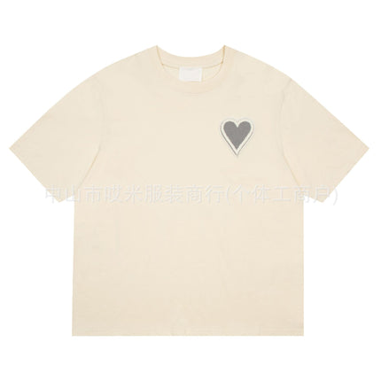 2024 European and American Trendy Brand Spring and Summer New Three-Dimensional Big Red Logo Unisex Wholesale Dropshipping