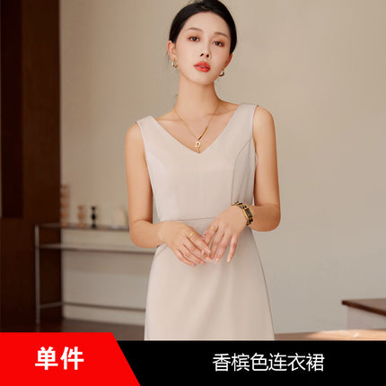 British Style creamy-white Coat Coat Women's High-end Spring and Autumn 2023 New Fashionable All-match Long Suit Coat