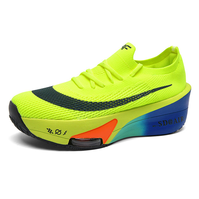 Shoes Men's New Summer Fly-Knit Air-Cushion Shoes High-End Sports Shoes Casual Shoes Breathable Youth Running Shoes Breathable