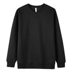 Black crew neck plus velvet / S (below 50kg recommended)