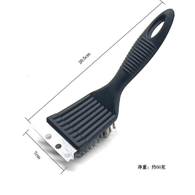 Amazon's Best-Selling Stainless Steel Barbecue Brush Wire Brush Barbecue Grill Cleaning Brush Bbq Barbecue Tool Brush