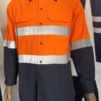 Cotton orange top / Xl/175-( 67.5-72.5kg )