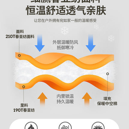 Adult Sleeping Bag Winter Thickened Outdoor Travel Camping Warm Cold-Proof Dirt-Proof Double Indoor Lunch Break Single