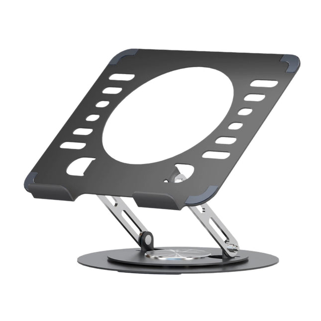 Laptop Stand 360-degree Rotating Adjustable Lifting Bracket Portable Storage Office Tablet Support