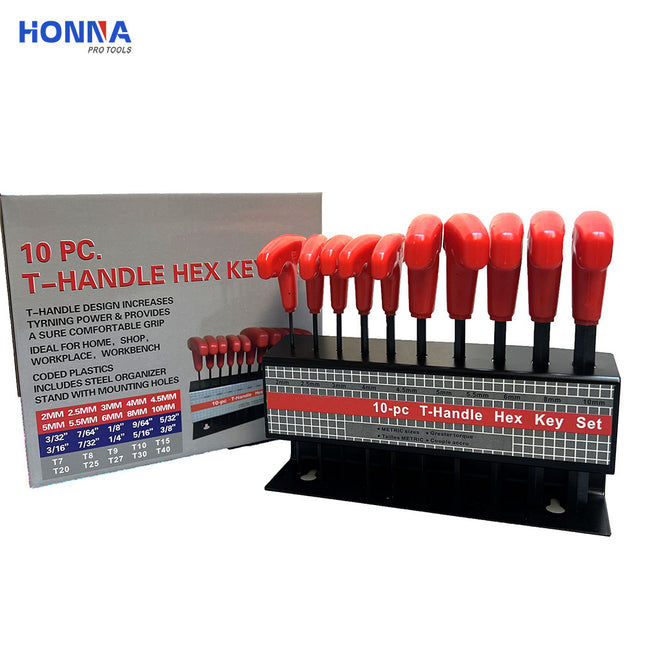 T-type plastic handle hex wrench L-type flat head with handle hex wrench electrical repair screwdriver