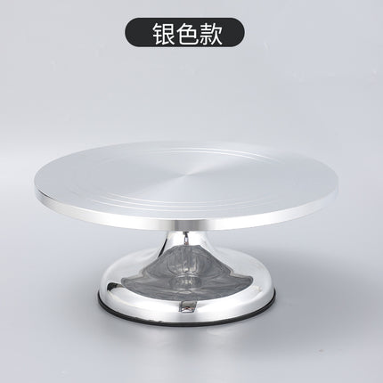 Aluminum Alloy cake turntable new baking tools DIY birthday cake turntable mold non-slip decorating table utensils