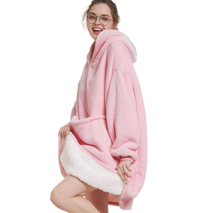 Amazon Hot Selling Autumn and Winter Flannel Double Layer Pajamas fleece-lined Warm Long Sleeve plus size Pet Bag Home Clothes