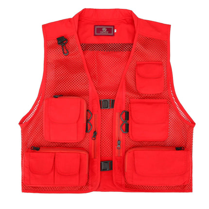 Cross-Border Wholesale Fishing Vest Tactical Vest Mesh Outdoor Breathable Sports Vest Camouflage Tactical Vest