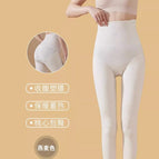 Oats (anti-static not pilling) / High waist 410g fleece-lined [with feet] -15~5 ℃