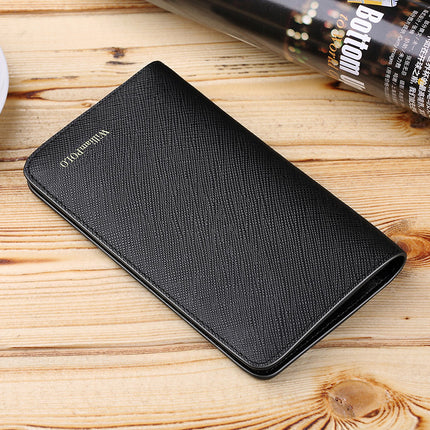 King Paul Card Bag Men's Light Luxury Card Bag Multi Card Bits Cowhide Simple Ultra-thin Card Bag Men's Card Set Wholesale