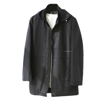 Shopping Mall Removable Cap Spring Jacket Men's Light Business Men's Jacket Men's Jacket 219928