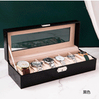 Black 6-compartment