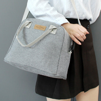 Portable Insulated Bag, Thickened Lunch Bag, Student Lunch Box Bag, Large Capacity Work Lunch Bag, Storage and Take-Out Bag