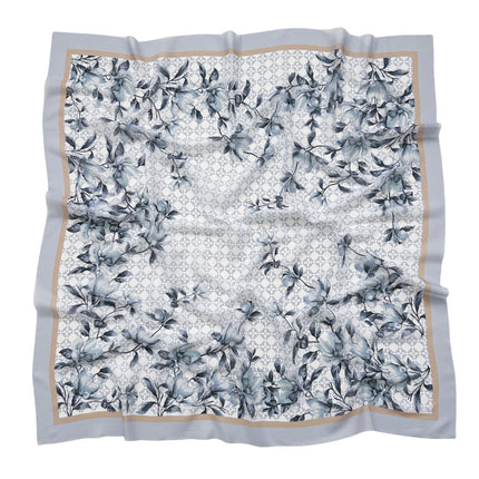 Cross-Border New Product Voile Print 110 Square Scarf Classic Lace Scarf Turban Malaysian Shawl