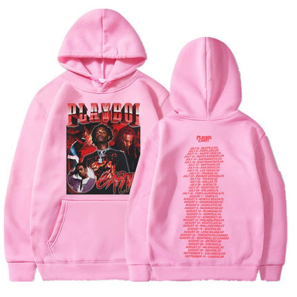 [Cross-border European Code] Rapper Playboi Carti Hoodies Men's Hoodie