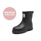 1225 black single shoes / 36