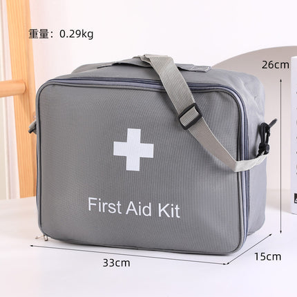 Household Medicine Box, Travel Portable Medicine Box, Carry-On Medicine Storage, Large-Capacity Cross-Body Rescue Medicine Cosmetics Bag