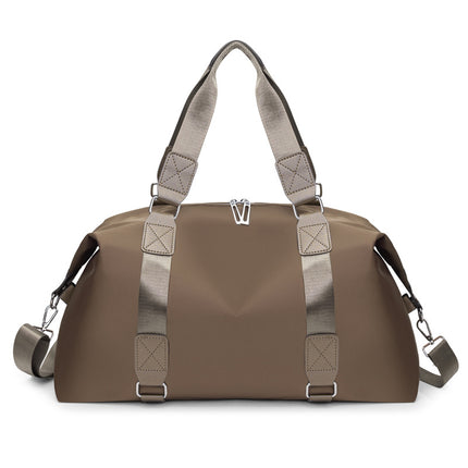 Fashionable Casual Portable Shoulder Bag with Wet and Dry Separation, Breathable Large Capacity Business Trip Travel Fitness Sports Luggage Bag Trendy