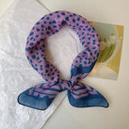 Didi answer leopard print purple blue / 58x58cm