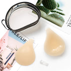 Skin color halter + transparent storage box [free shoulder strap] / A