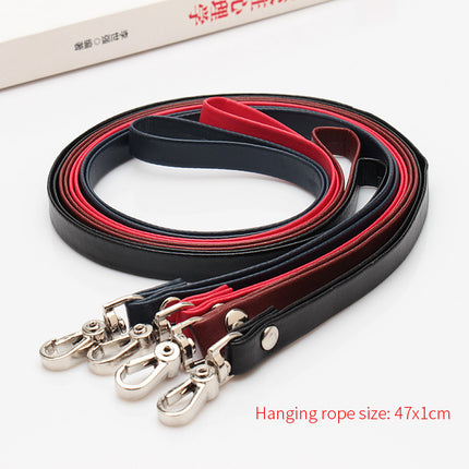 Leather Lanyard Work Id Card Holder with Multiple Card Slots, Customizable Company Logo