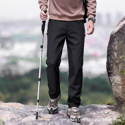 Spring and Autumn New Casual Pants Men's Straight Sports Pants Outdoor Pants Outdoor Hiking Cargo Pants Versatile