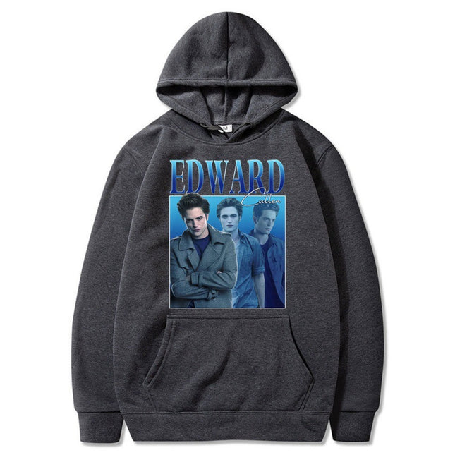 [Cross-Border Code] Edward Cullen felpe in cotone tenere in Hoodie