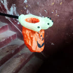 Glow-in-the-dark hand orange bag candy bag
