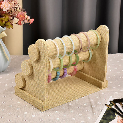 Factory Direct Sales Velvet Bracelet Rack Watch Display Rack Bracelet Display Rack Night Market Stall Jewelry Display Rack Bracelet