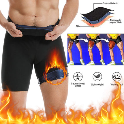 Amazon Men's Sweat Tight Corset Sports Fitness Yoga Pants Shaping Pants Sauna Sweat Pants