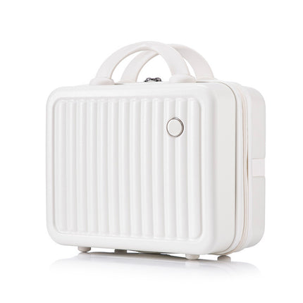 Cute Portable Cosmetic Bag High-value Travel Bag Women's 14-inch Small Portable Password Box Large Capacity Cosmetic Case