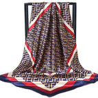 90 Silk Scarf-Figure 19# / 90*90cm